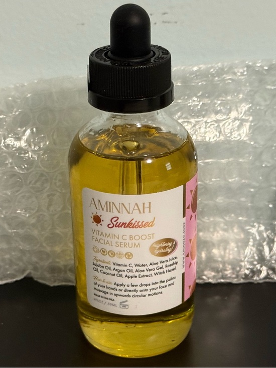 Aminnah Other - Aminnah Sunkissed Vitamin C Boost Body & Facial Oil - Yellow